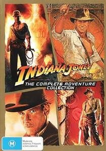 Indiana Jones |Complete Collection | Raiders of the Lost Ark / Indiana Jones and the Temple of Doom / Indiana Jones and the Last Crusade / Indiana Jones and the Kingdom of the Crystal Skull  |   DVD